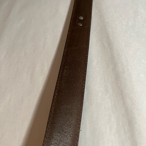 Golf Top Grain Brown western Leather Ranch Club Belt Size 42 AML3000 - Picture 7 of 15